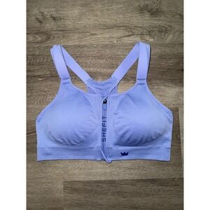 NWOT Shefit Women's Low Impact Sports Bra Periwinkle, Luxe